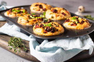 Bacon Cheese Grits Bites Recipe
