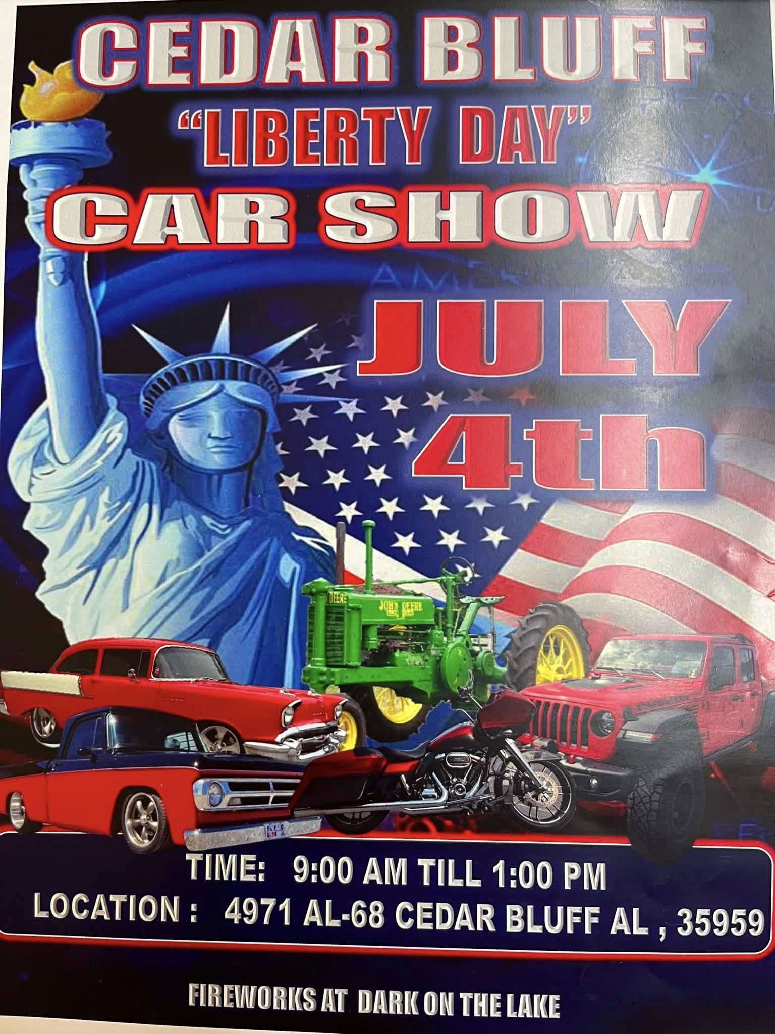 Cedar Bluff Liberty Day