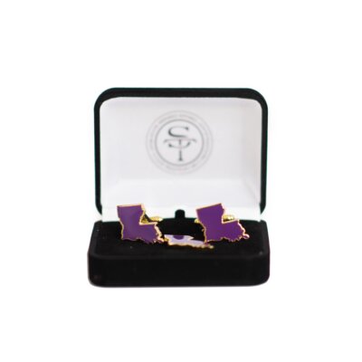 Louisiana Baton Rouge Gameday Cuff Links Set