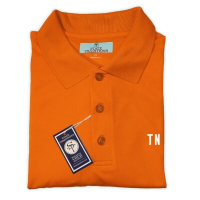 Tennessee "TN" State Letters Performance Polo