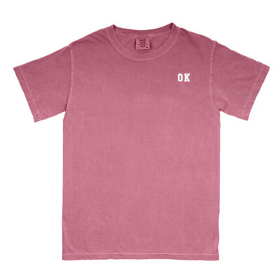 Oklahoma "OK" State Letters T-Shirt