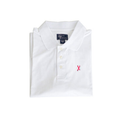Alabama Traditional Clubhouse Performance Polo White