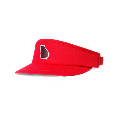 Georgia Athens Gameday Golf Visor Red