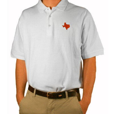 Texas Lubbock Gameday Polo White