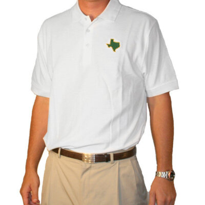 Texas Waco Gameday Polo White