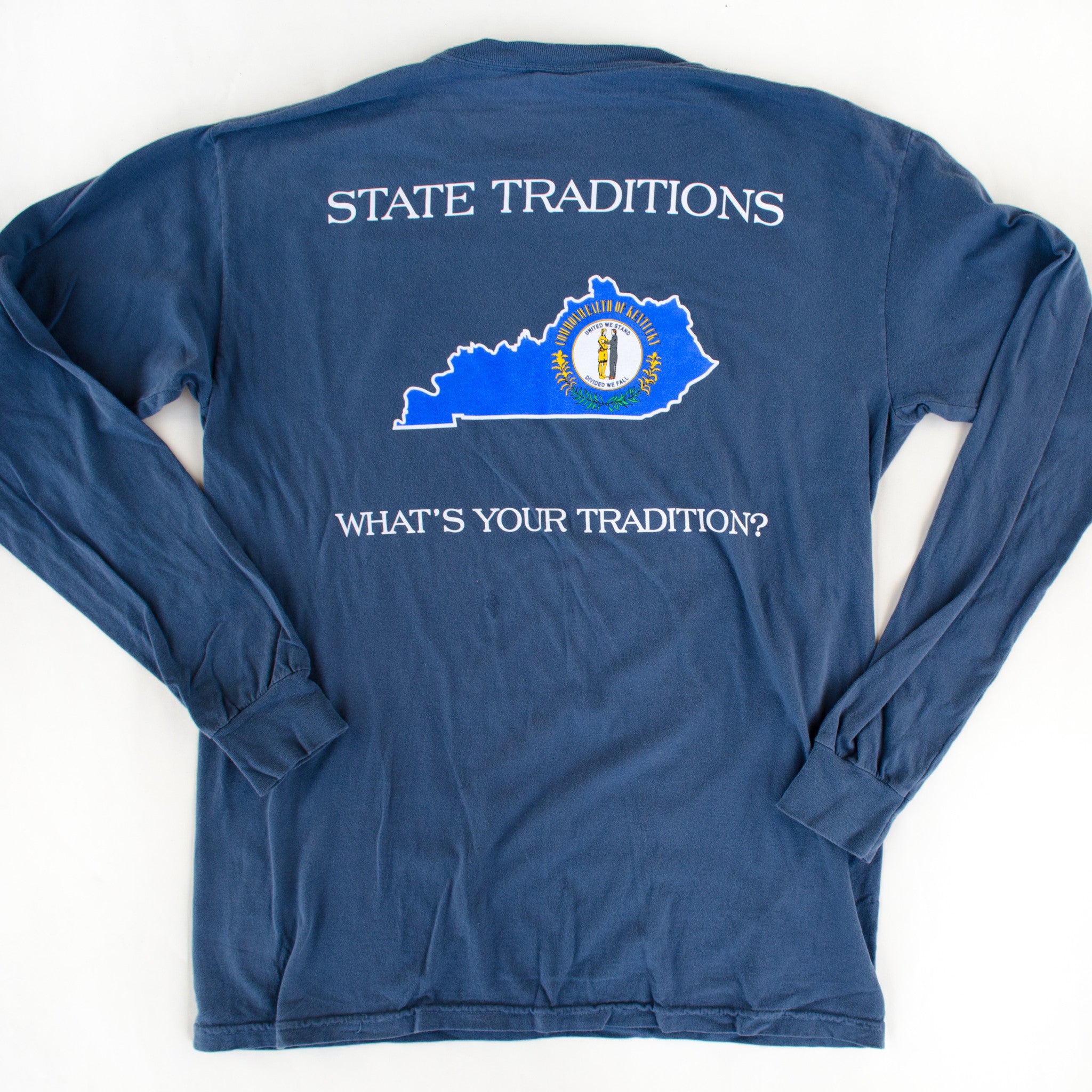 Kentucky Traditional Long Sleeve T-Shirt Navy