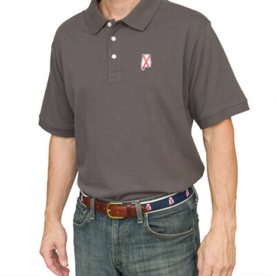 Alabama Traditional Polo Grey