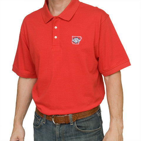 Arkansas Traditional Polo Red