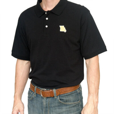 Missouri Columbia Gameday Polo Black