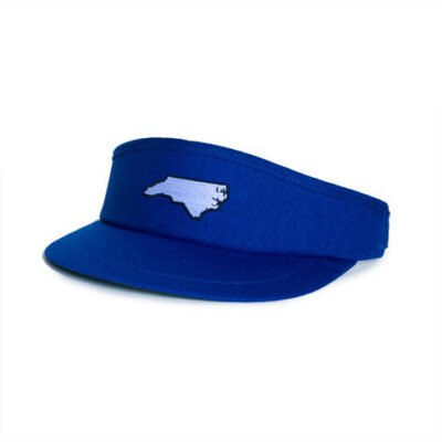 North Carolina Durham Gameday Golf Visor Blue