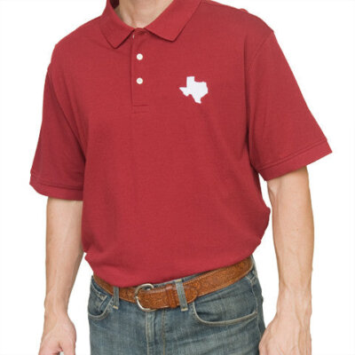 Texas College Station Gameday Polo Maroon