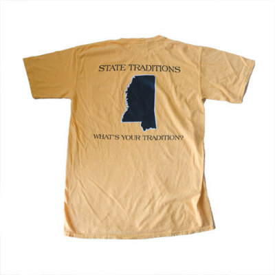 Mississippi Hattiesburg Gameday T-Shirt Gold