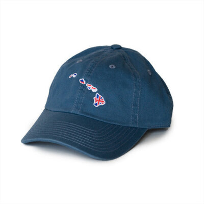Hawaii Traditional Hat Gulf Blue