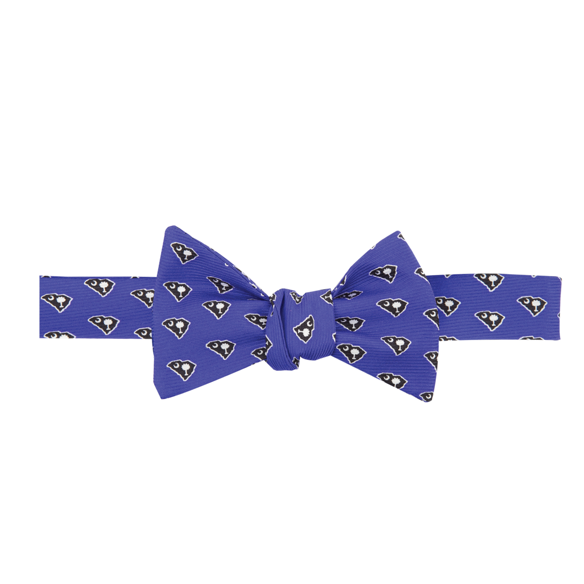 South Carolina Traditional Bow Tie Blue with Navy