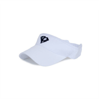 South Carolina Traditional Hat Visor White