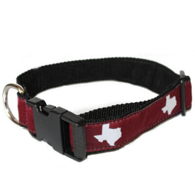 Texas College Station Gameday Dog Collar