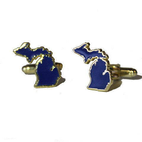 Michigan Ann Arbor Gameday Cuff Links