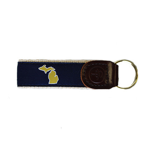 Michigan Ann Arbor Gameday Key Fob