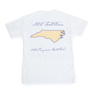 North Carolina Greenville Herringbone T-Shirt