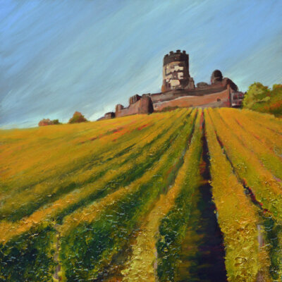 "The Castle Above the Vineyard"