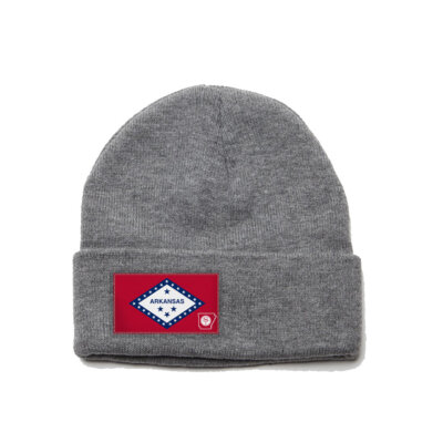 Arkansas State Flag Beanie