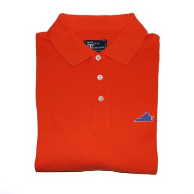 Virginia Charlottesville Gameday Polo Orange
