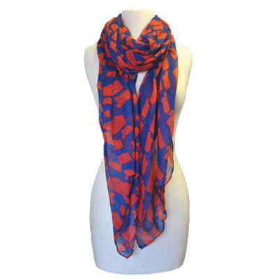 Mississippi Gameday Scarf Blue