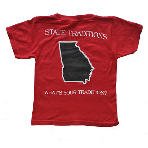 Georgia Athens Gameday Youth T-Shirt Red