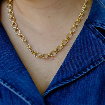 The Oval Linked Chain