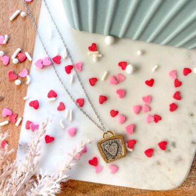 Gold/Silver Heart Necklace