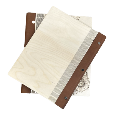 wood leather journal back wood leather journal back