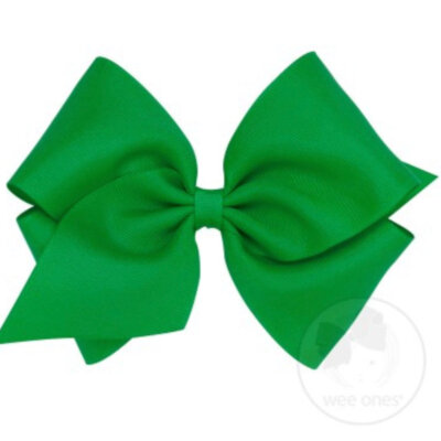 Green Grosgrain Bows