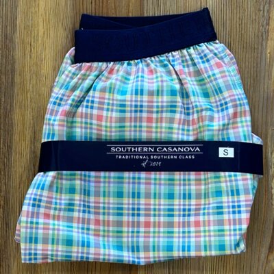 Southern Casanova Plaid Boxer