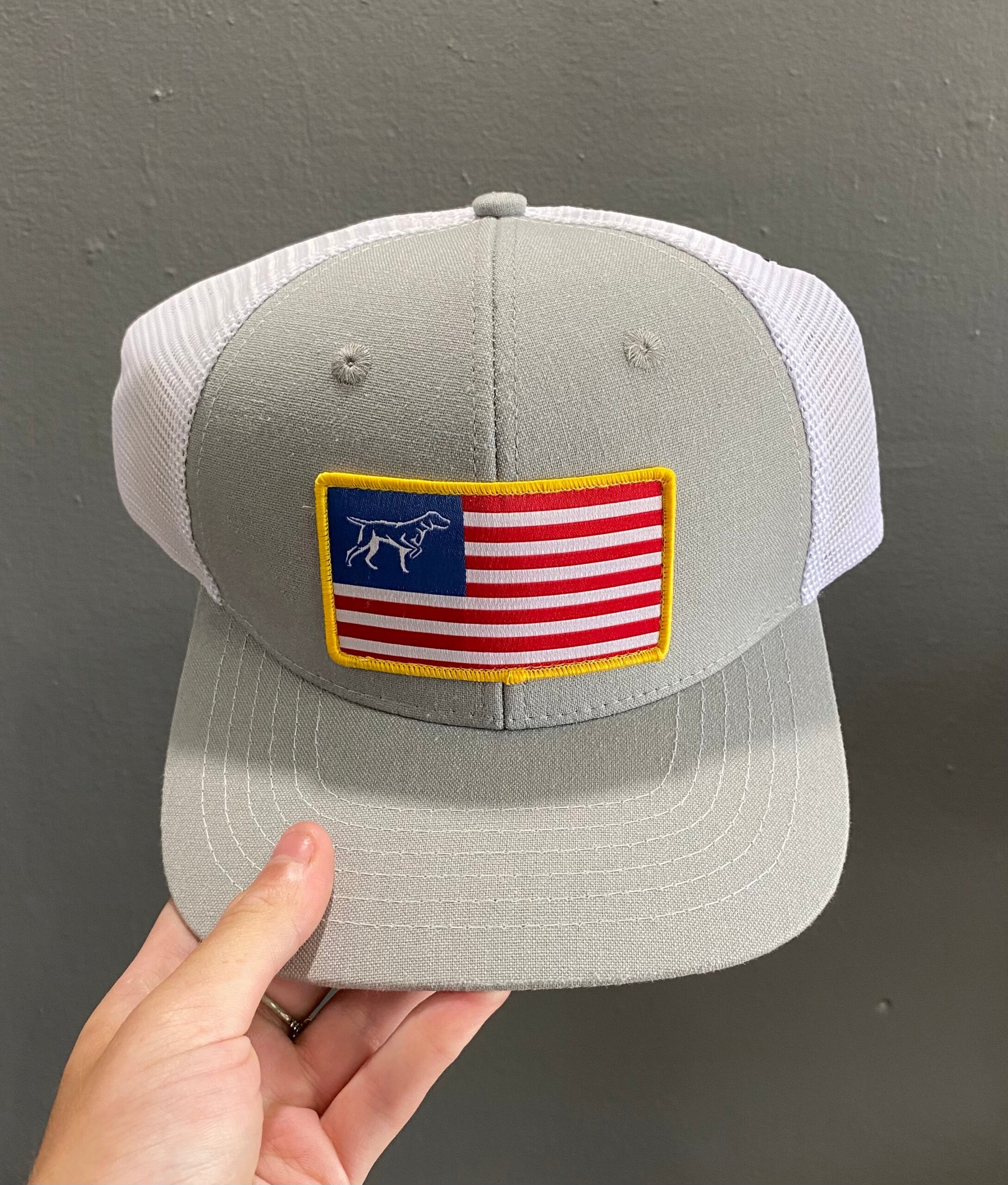 USA Patch Hat - Porch Alabama Front