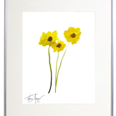 Wild Flower on Paper #4604