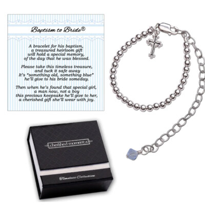 Boys Baptism To Bride Bracelet