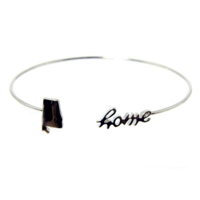 Alabama Cuff Silver-tone Bracelet