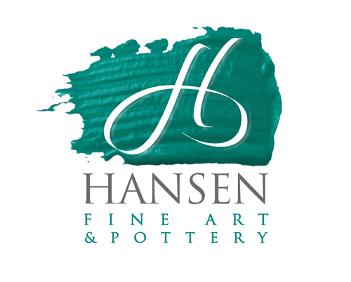 Hansen Fine Art & Pottery Color Logo
