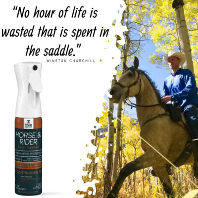 “No hour of life is wasted that is spent in the saddle.” “No hour of life is wasted that is spent in the saddle.”