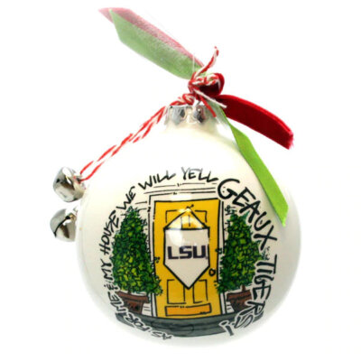 LSU My House Ornament