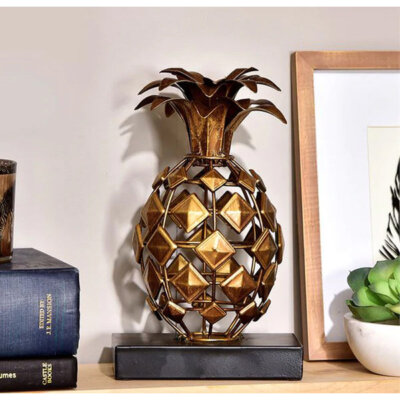 Pineapple Metal Decor