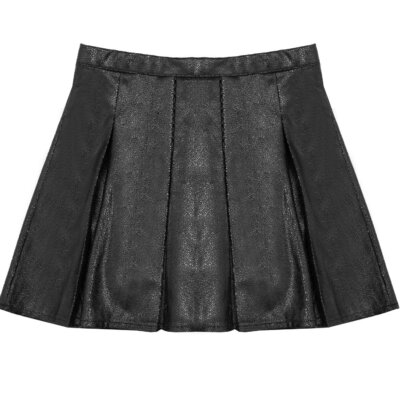 Black Pleated Skirt