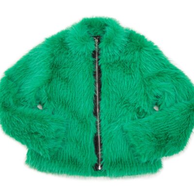 Green Lux Fur Jacket