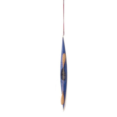 Kayak Ornament Blue