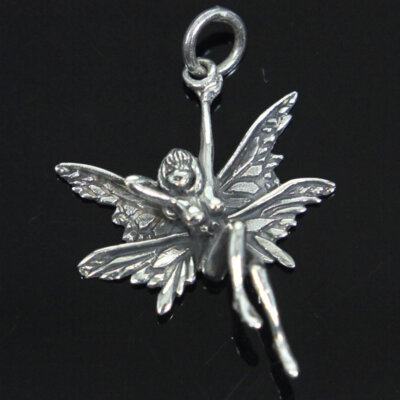 Fairy Pendant, Sterling Silver