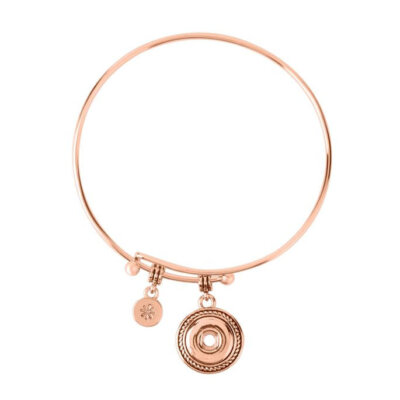 Petite Ginger Snaps Bracelet Rose Gold Wired