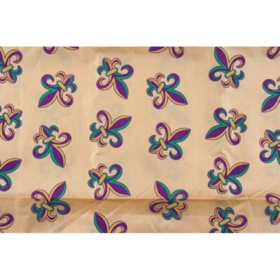 Fleur De Lis Printed Fabric