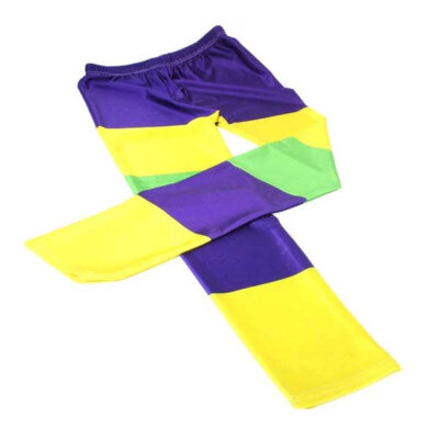 Mardi Gras Big Band Leggings One Size
