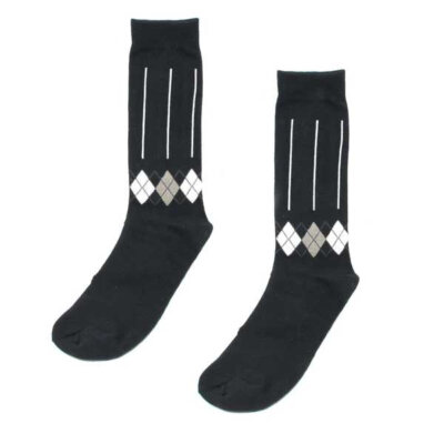 Groom's Survival Kit in event of Cold Feet (Argyle/Stripe Socks)