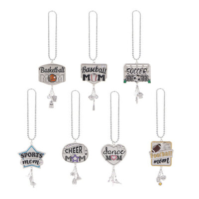 Sports Mom Car Charms